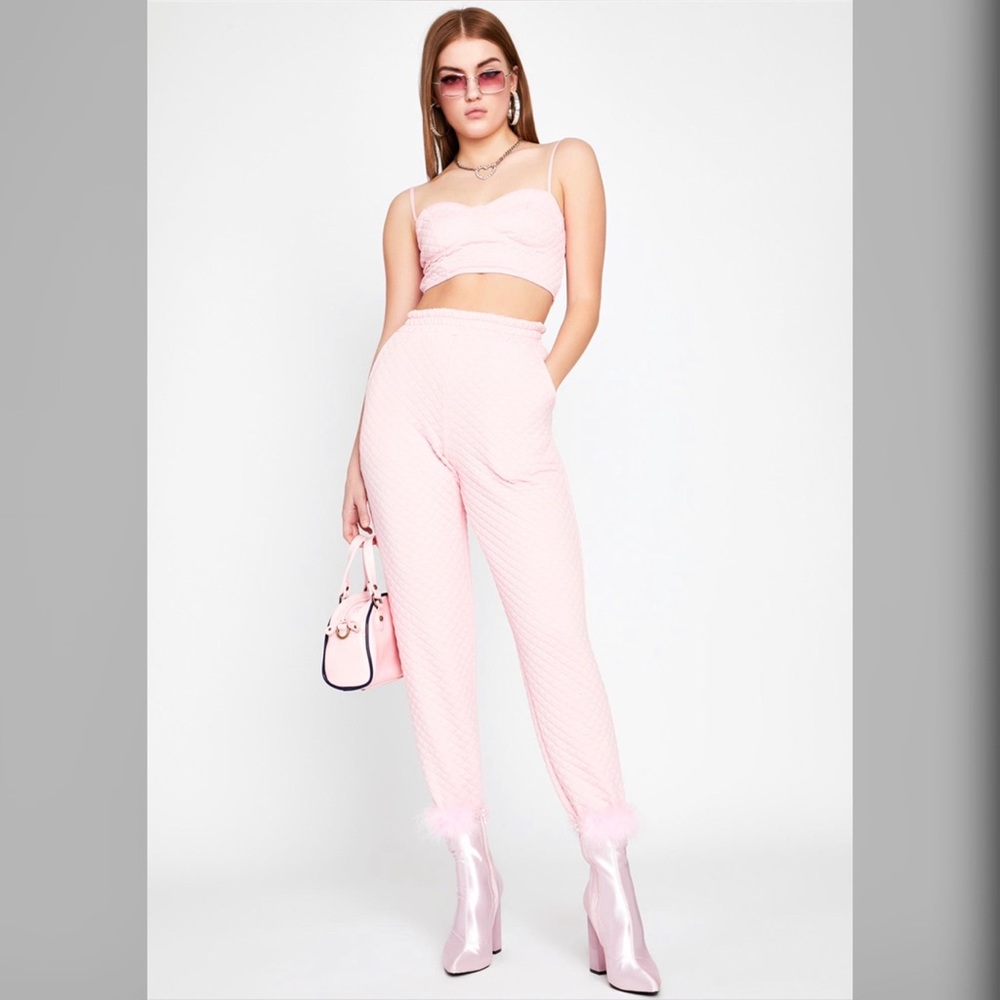 Cute Brand New Pastel Jogger Set